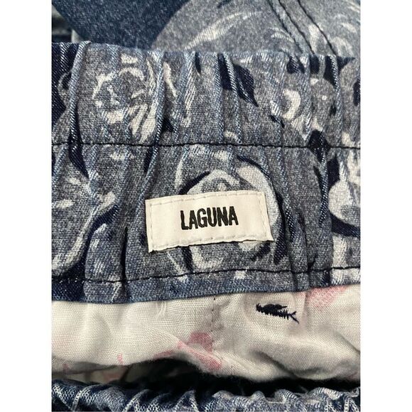 Juicy Couture Floral Laguna Jeans Drawstring Elastic Waist Stretchy Women’s Sz 2 - Picture 5 of 9